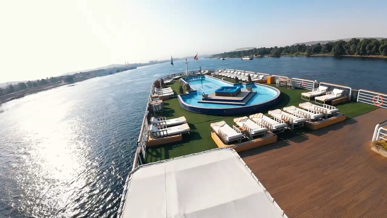 Exterior view of the Sonesta St. George I Nile Cruise Ship Nile cruise ship